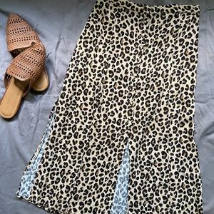 Leopard Print Skirt